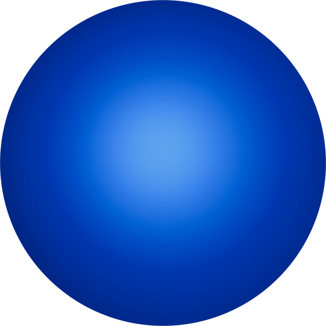 Blue Circle Radial Gradient
